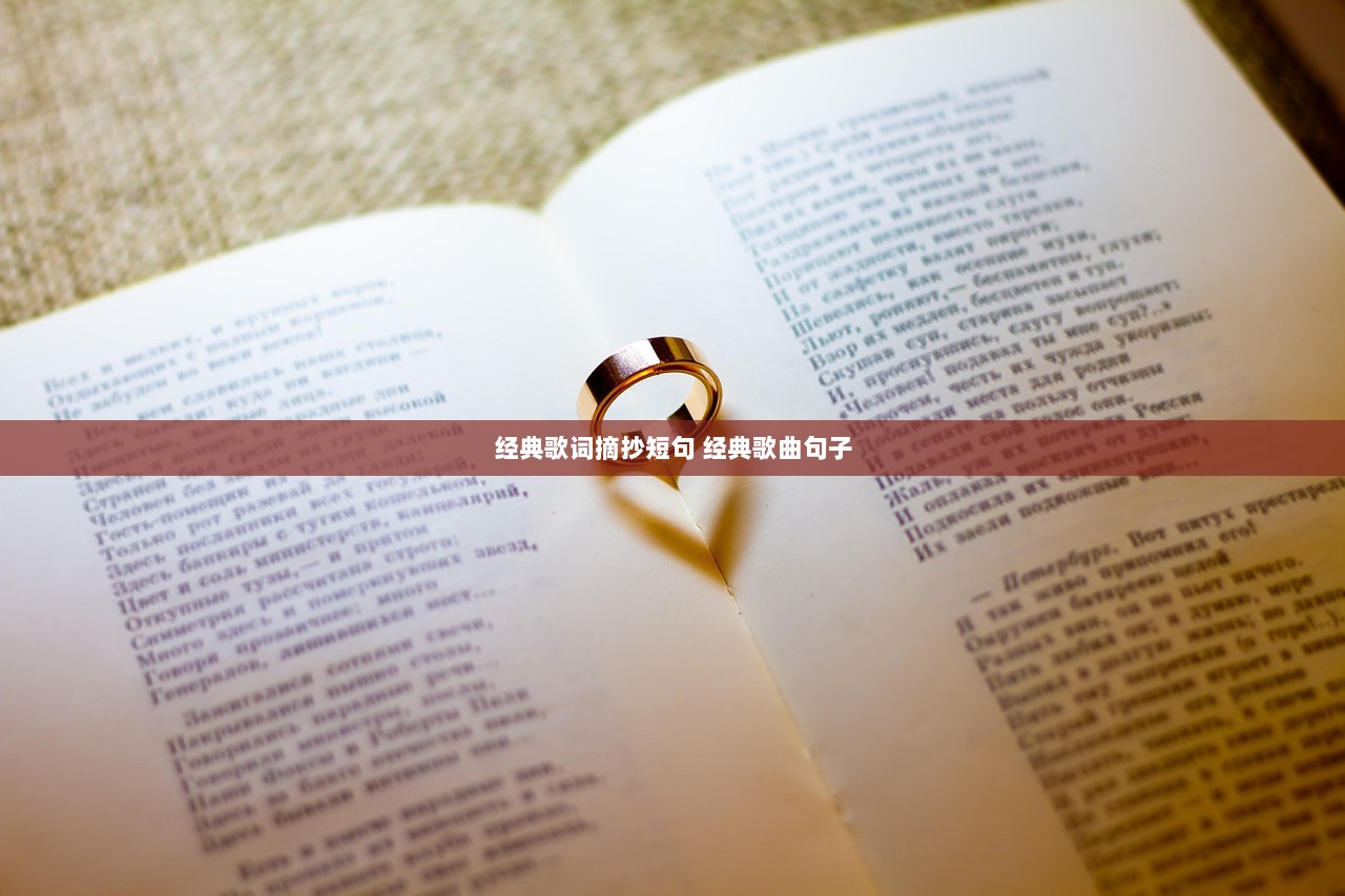 经典歌词摘抄短句 经典歌曲句子