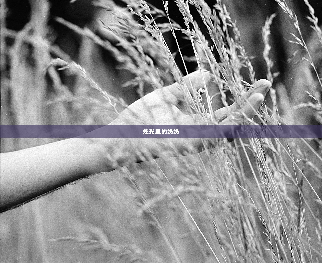 烛光里的妈妈