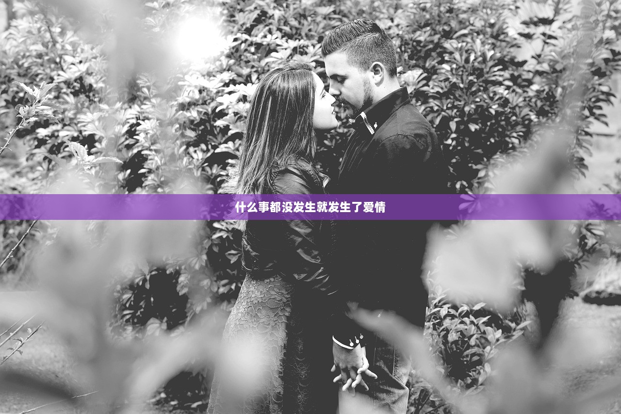 什么事都没发生就发生了爱情