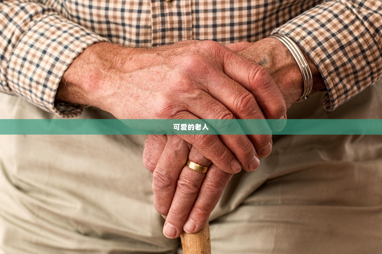 可爱的老人