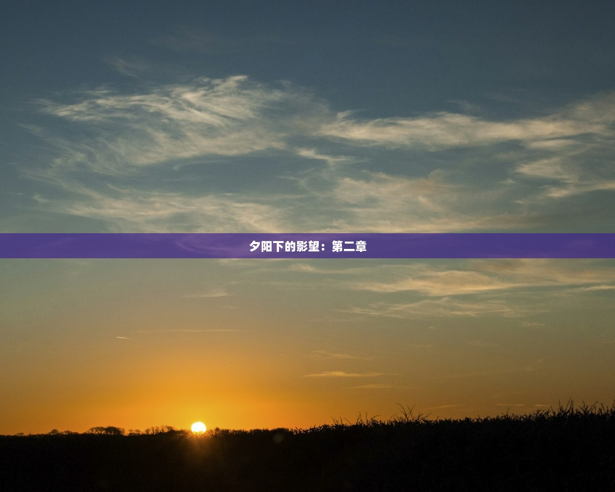 夕阳下的影望：第二章