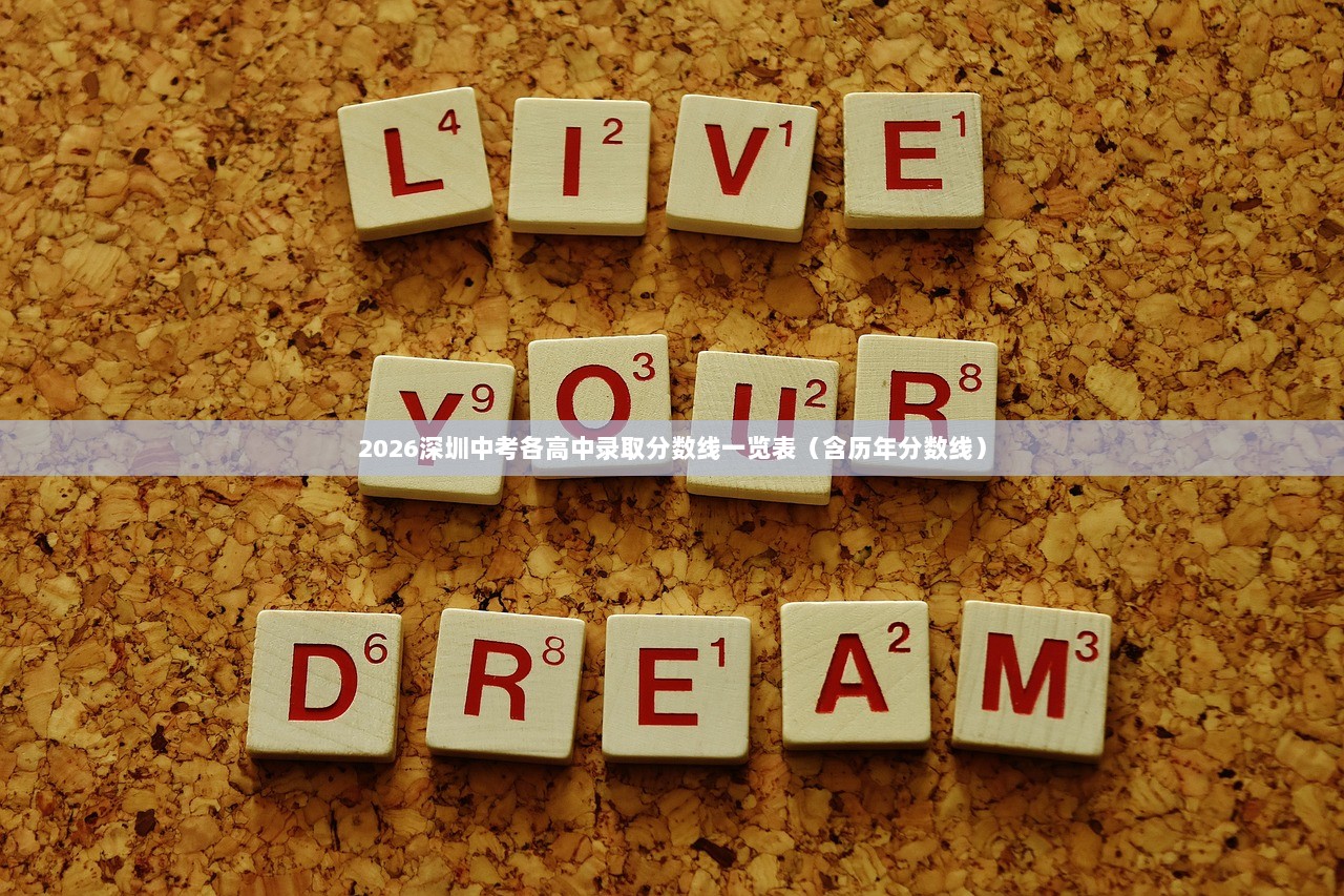 2026深圳中考各高中录取分数线一览表（含历年分数线）  第1张