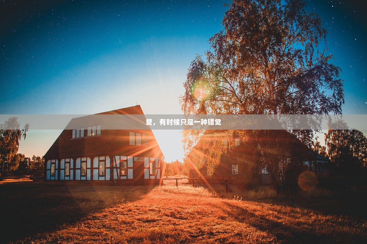 爱，有时候只是一种错觉