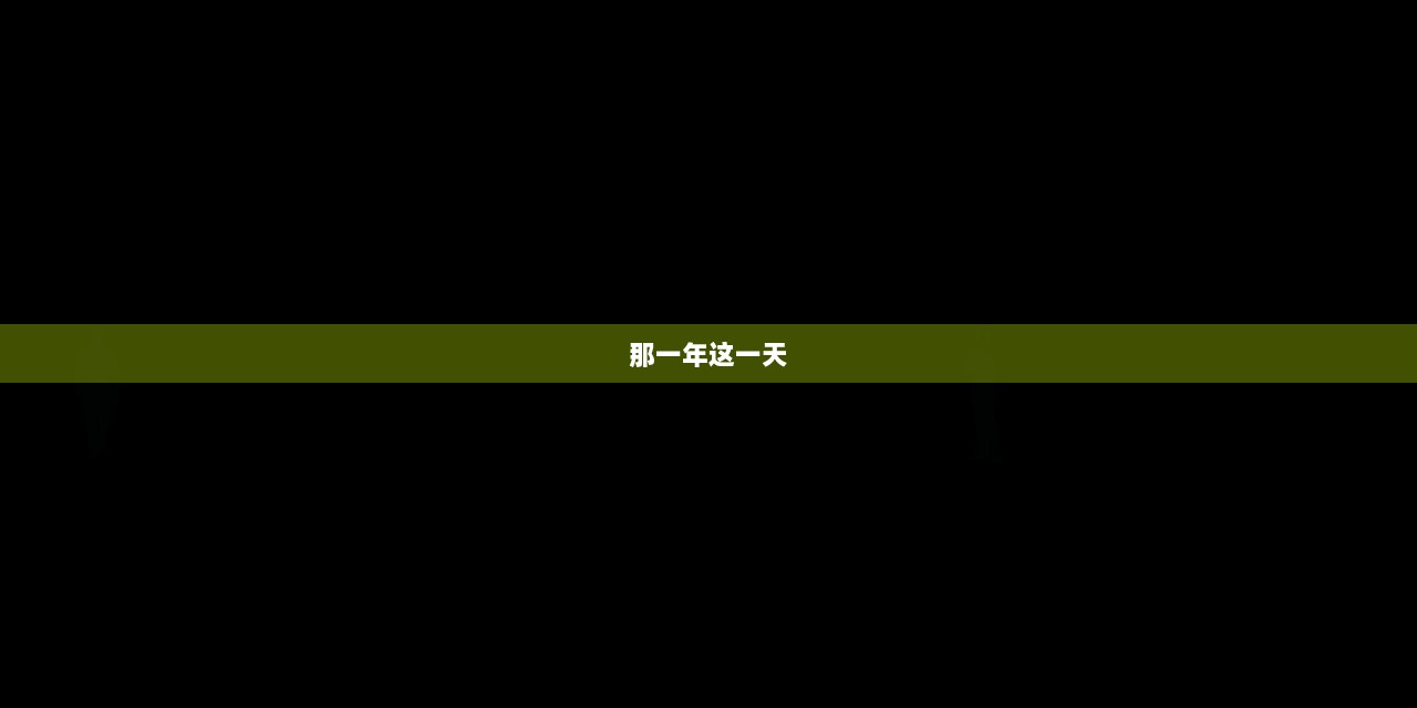那一年这一天