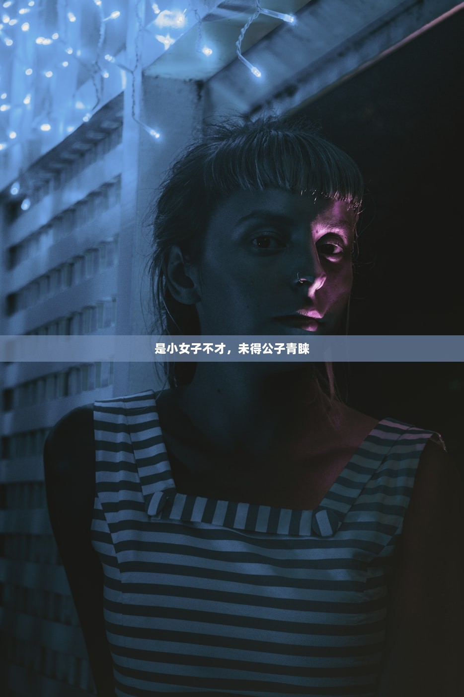 是小女子不才，未得公子青睐