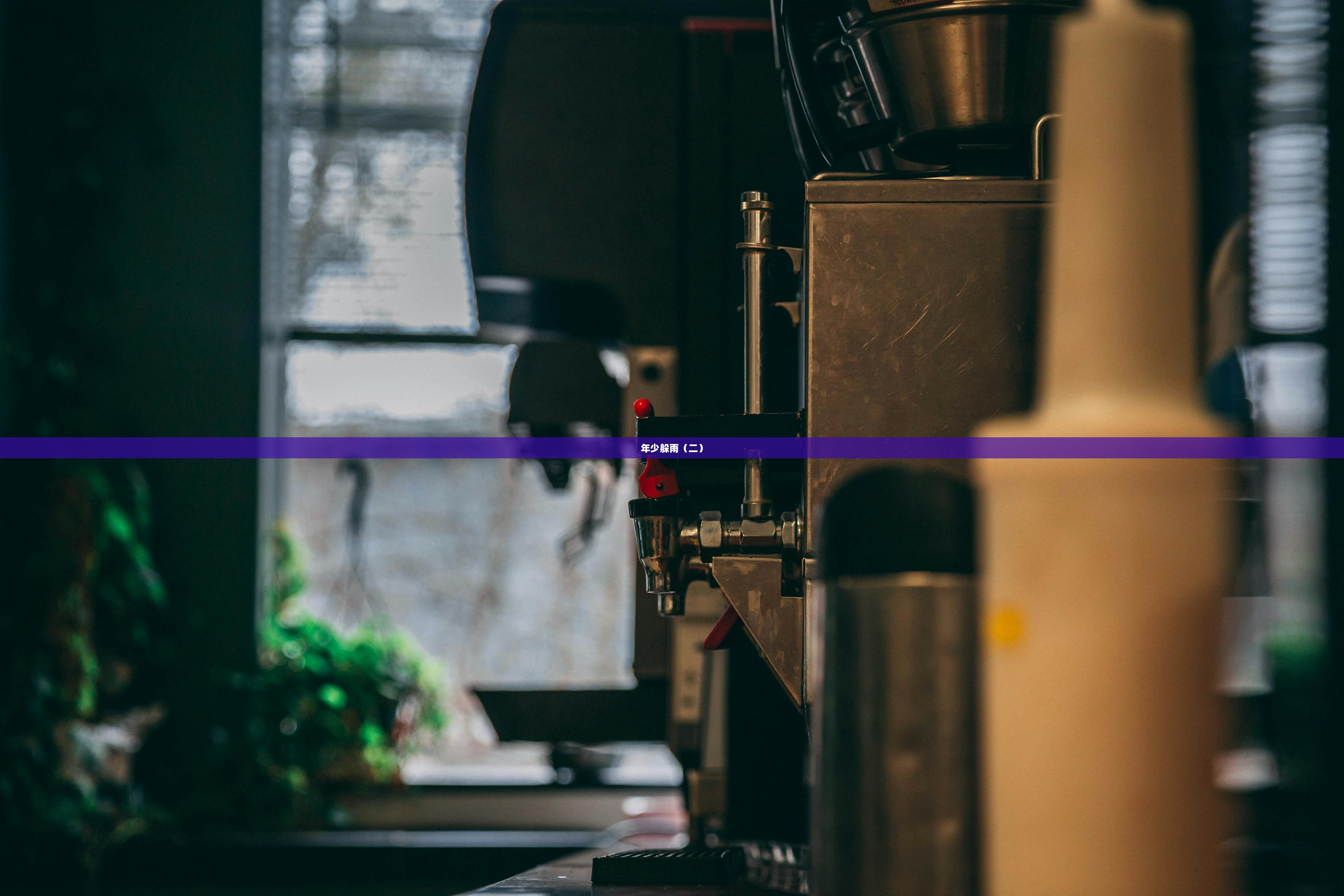 年少躲雨（二）