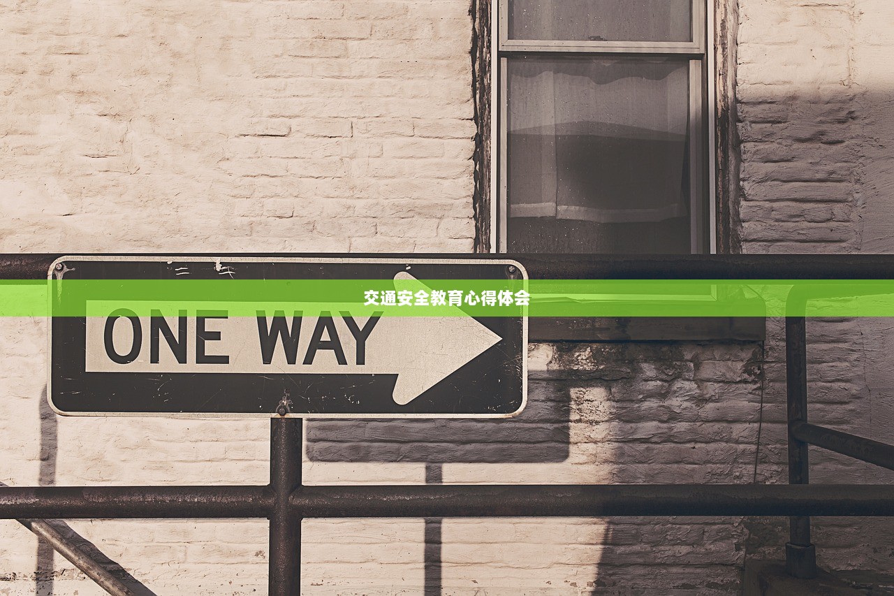 交通安全教育心得体会