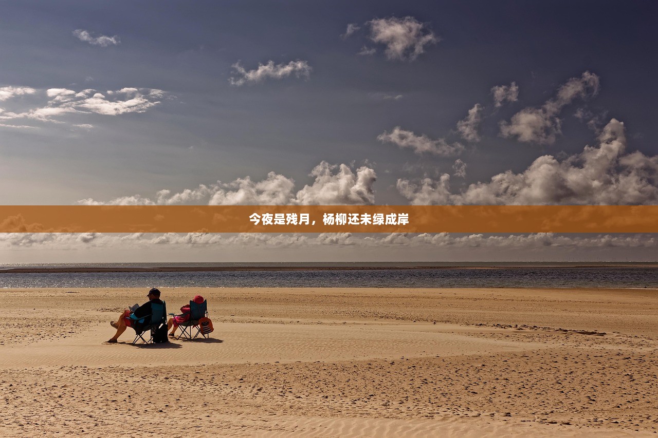 今夜是残月，杨柳还未绿成岸