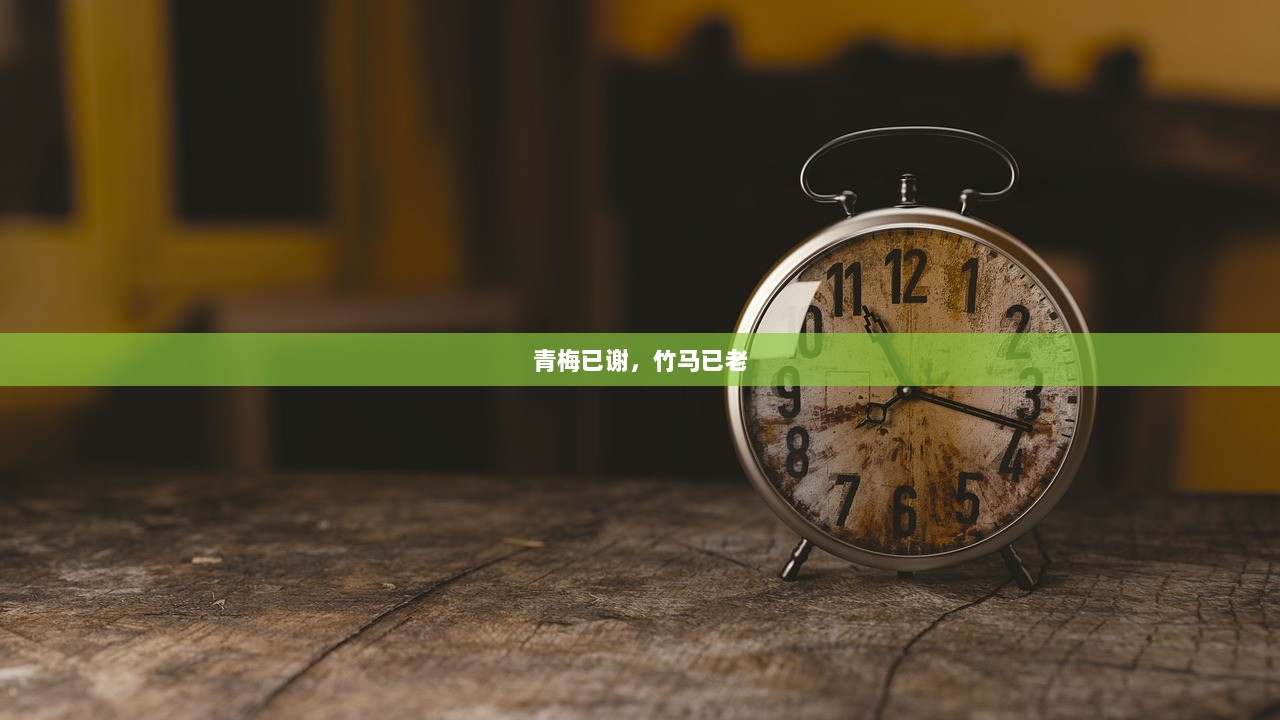 青梅已谢，竹马已老