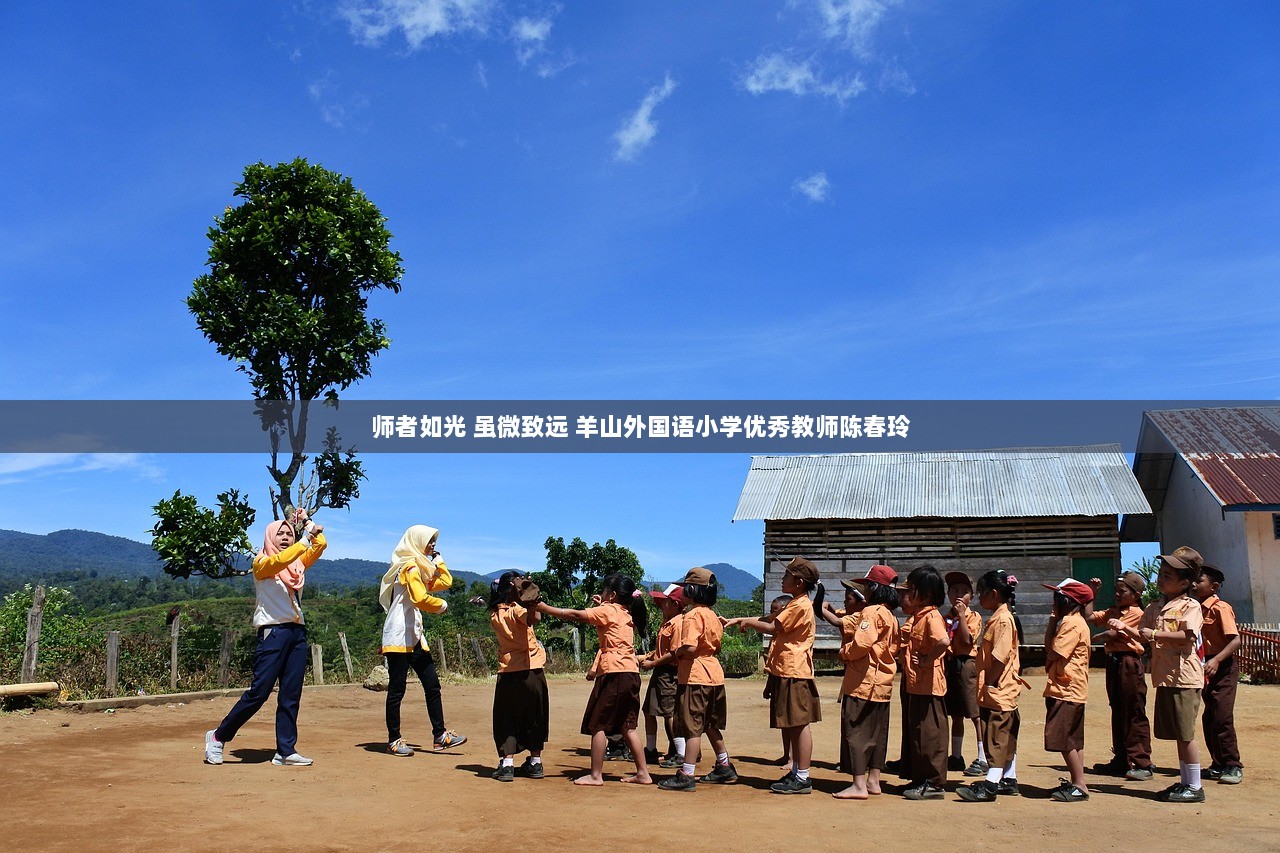 师者如光 虽微致远 羊山外国语小学优秀教师陈春玲